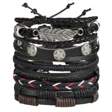 Multilayer Vintage Leather Bracelet