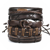 Multilayer Vintage Leather Bracelet