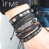 Multilayer Vintage Leather Bracelet