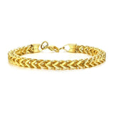Silverly Bali Foxtail Chain Bracelet
