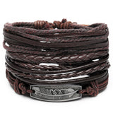 Multilayer Vintage Leather Bracelet