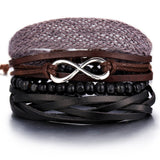 Multilayer Vintage Leather Bracelet