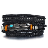 Multilayer Vintage Leather Bracelet