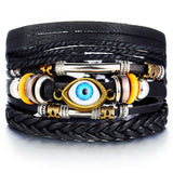 Multilayer Vintage Leather Bracelet