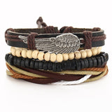 Multilayer Vintage Leather Bracelet