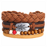Multilayer Vintage Leather Bracelet