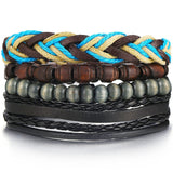 Multilayer Vintage Leather Bracelet