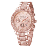 Rhinestone Quartz Watch