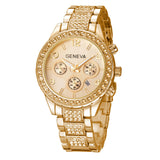 Rhinestone Quartz Watch